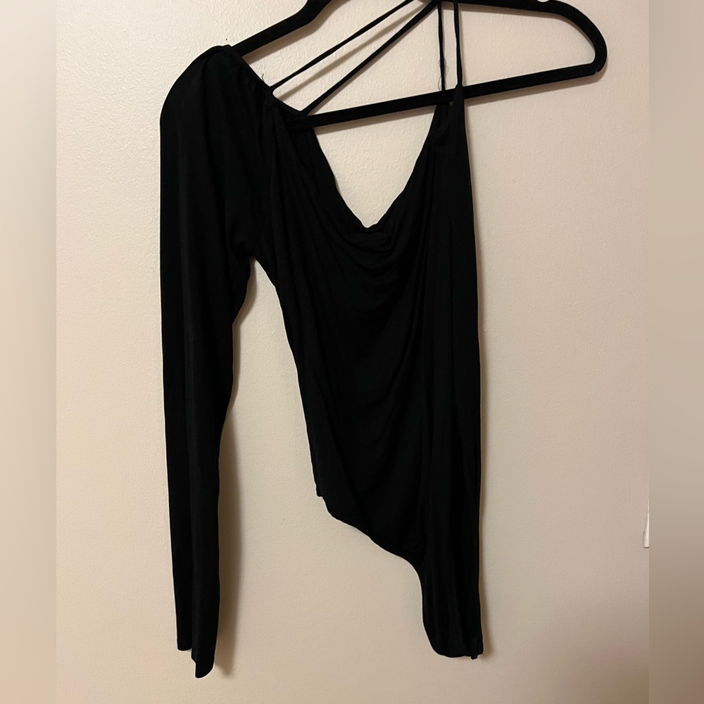Fashion Nova one sleeve body suit